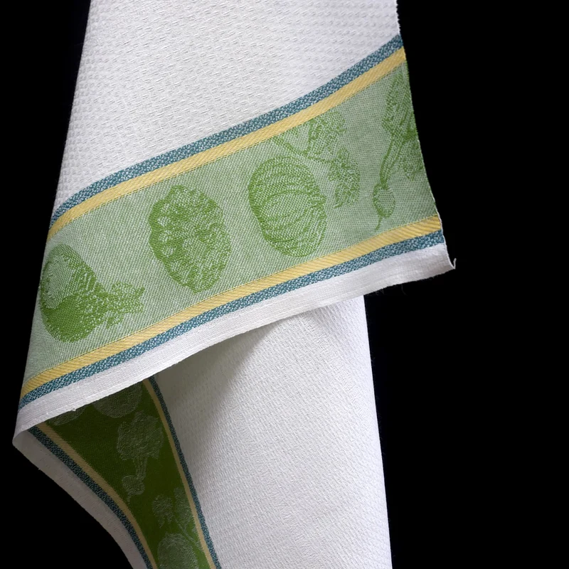 Tissu pour Linge à Vaisselle | Lin & Coton | Légumes