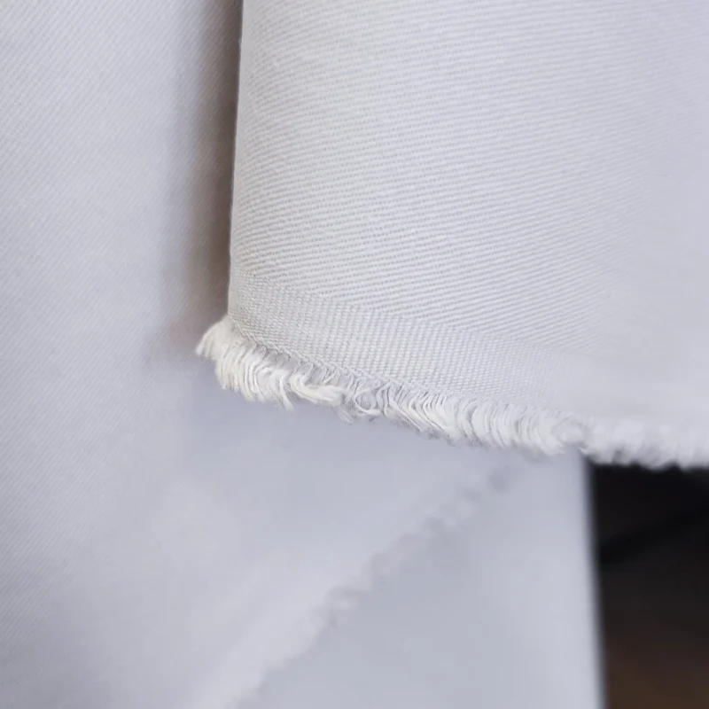 Gabardine de Coton | Beige Pâle