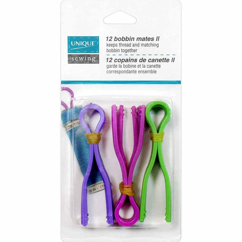 UNIQUE | Bobbin Mates | Couleurs assorties | 12 mcx