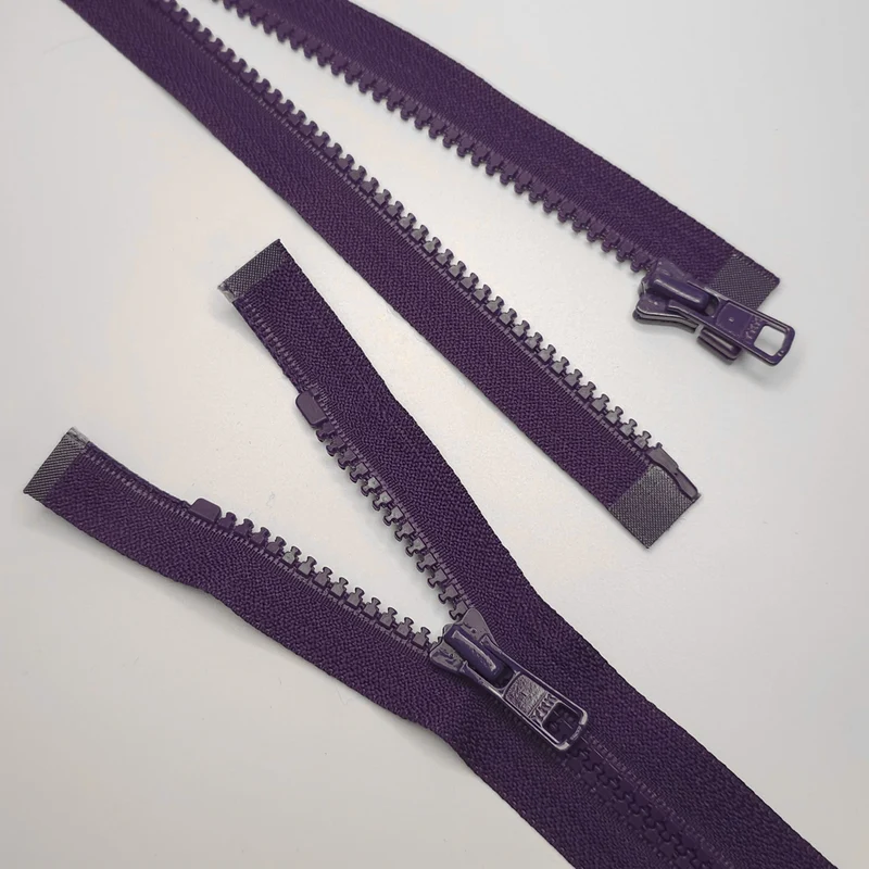 YKK Fermeture éclair séparable | Plastique | Mauve | #5 | 11'' - 28 cm