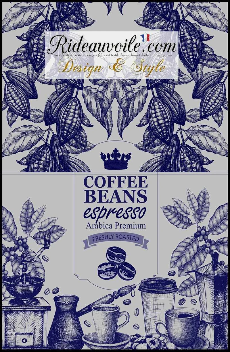 Architecte restaurant designer intérieur Toile imprimé Arabica coffee shop expresso