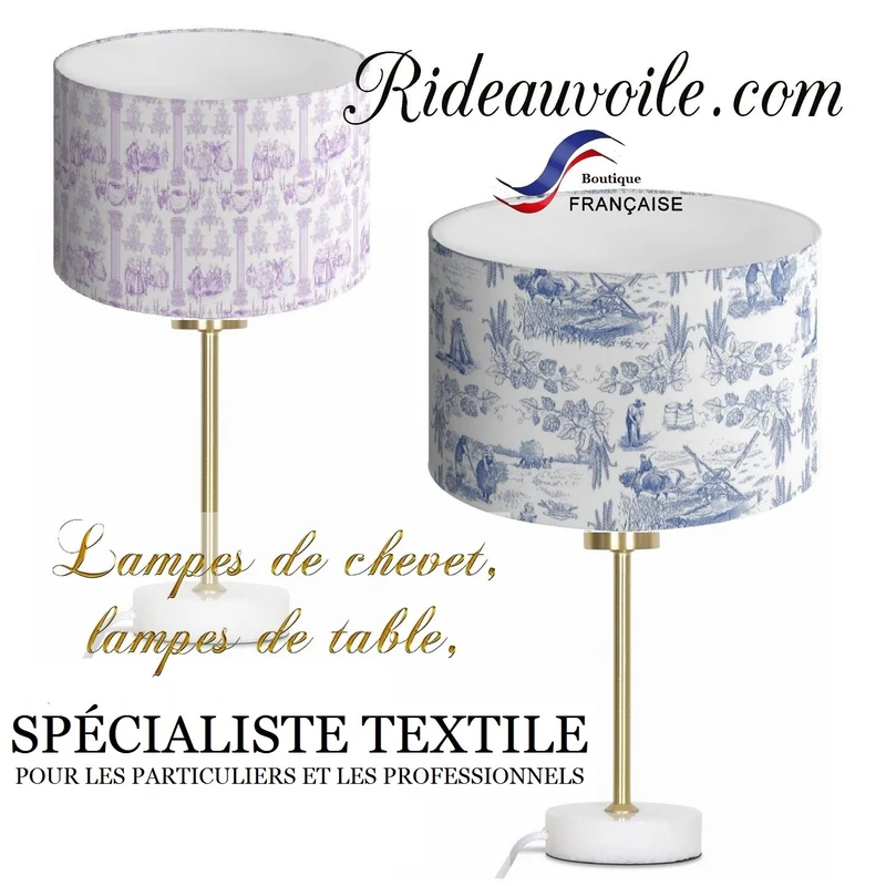 Accessoires Pied de lampe marbre et Or luminaire lampadaire abat-jour à poser