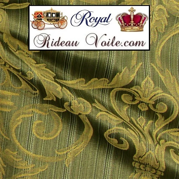 French luxury fabrics interior decor editor textile upholsterer Tissu ameublement Baroque