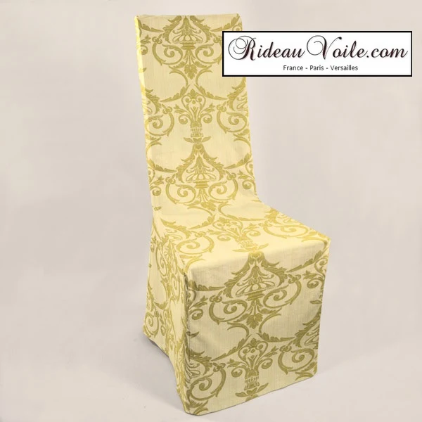 Tissu Jacquard Baroque ornement florale tissu ameublement mètre rideau Rideauvoile