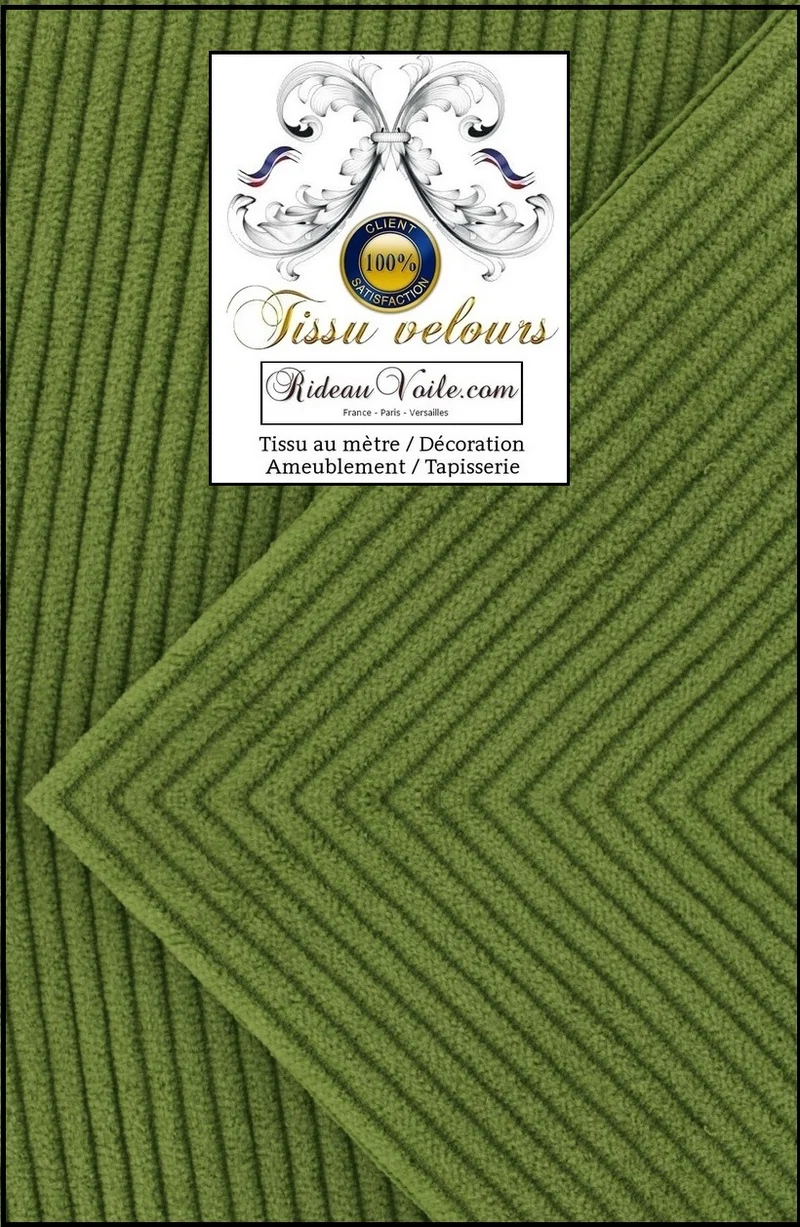 Velours côtelé mètre tissu ameublement intérieur sur mesure fenêtre Rideaux