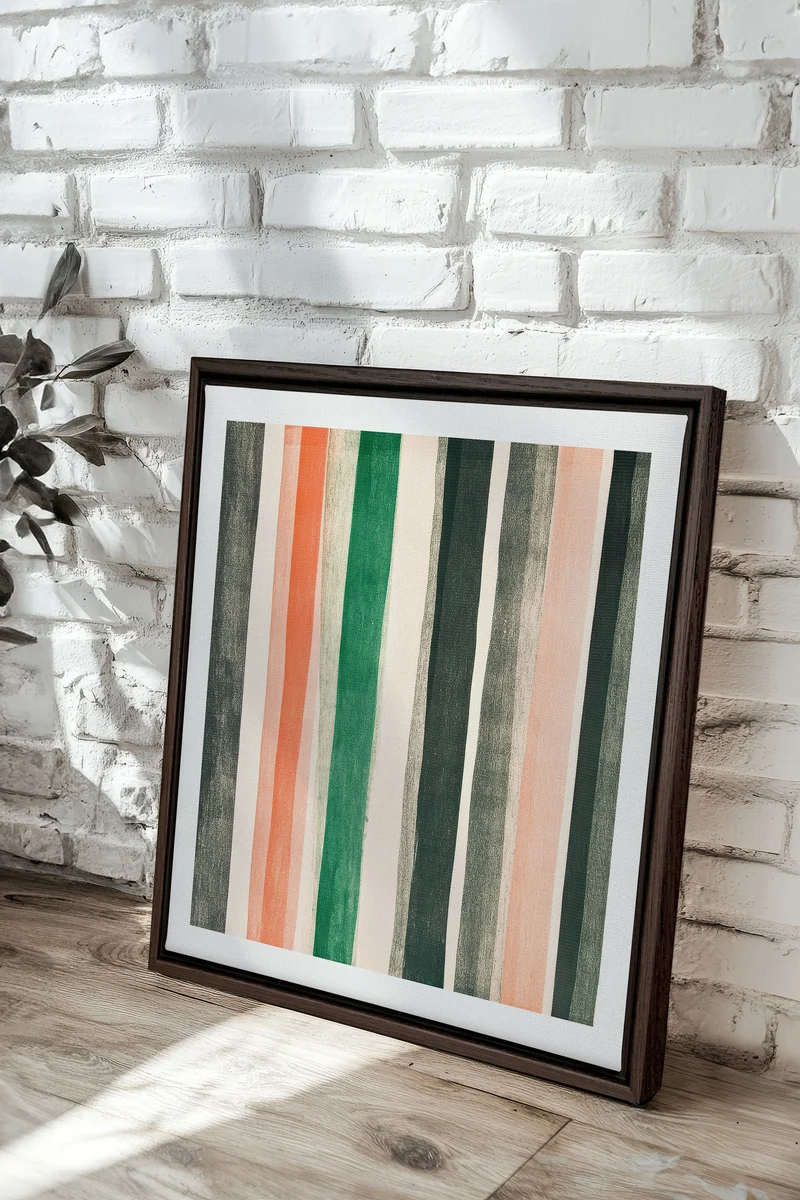 NATURAL LINES, Oeuvre sur toile étirée