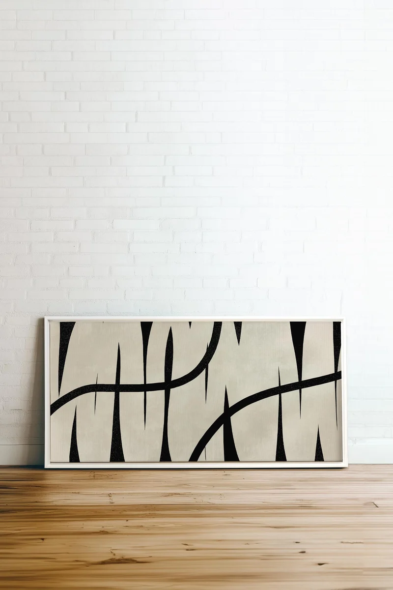 DARK INTERTWINE, Oeuvre sur toile étirée