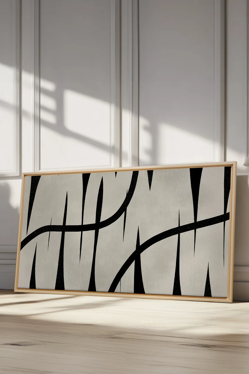 DARK INTERTWINE, Oeuvre sur toile étirée