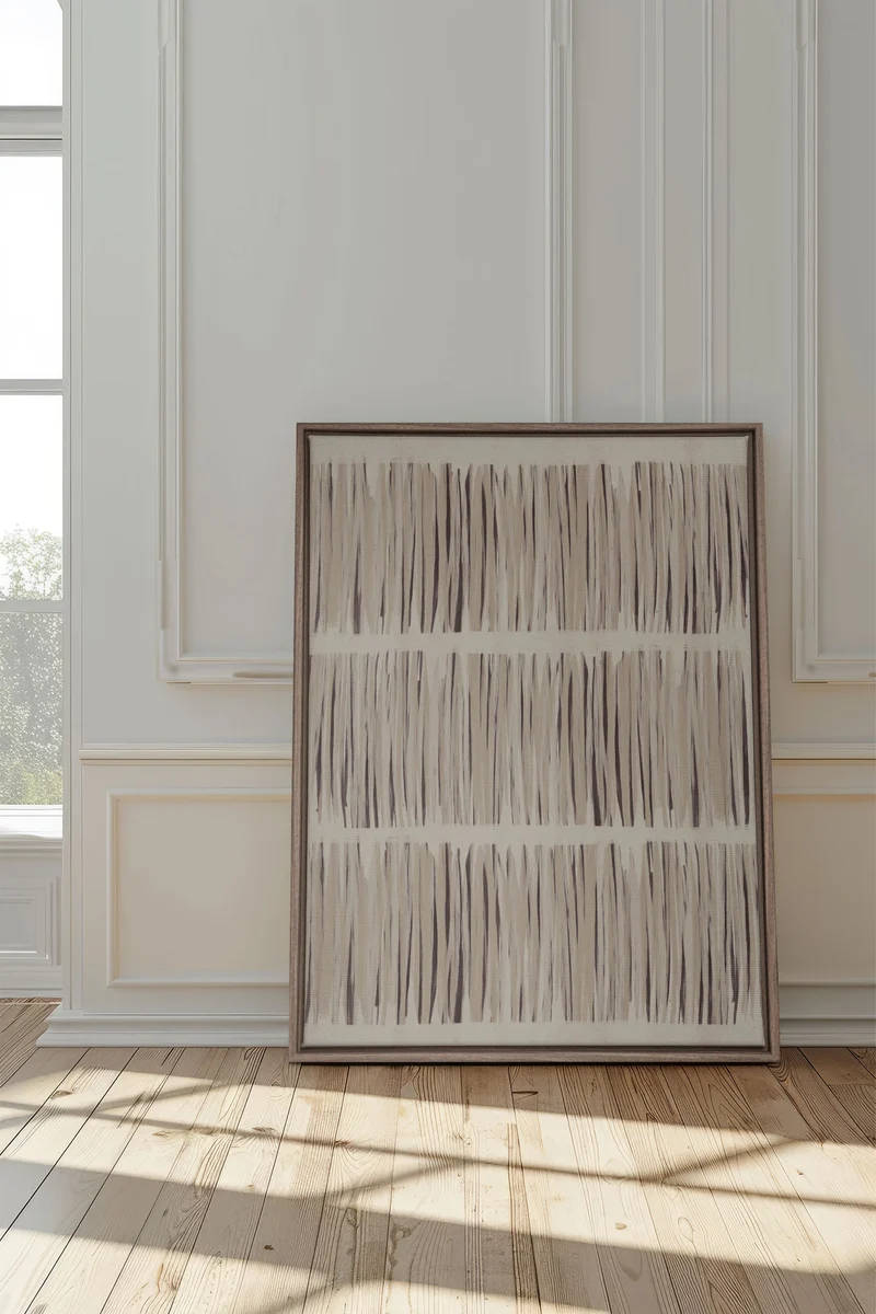 PARFUM DE PRAIRIE, Oeuvre sur toile étirée