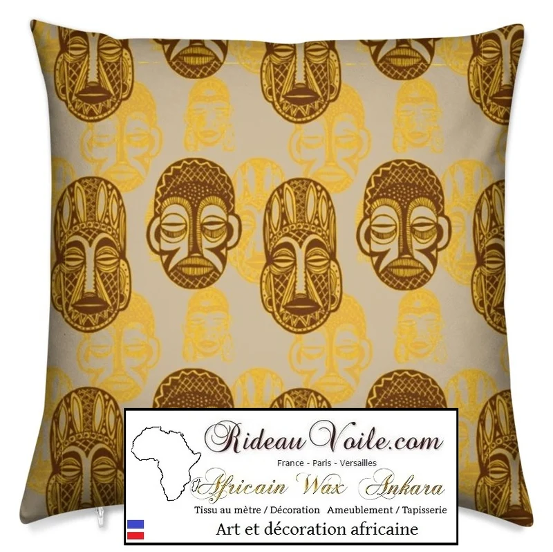 Tissu ameublement imprimé Africain mètre fourniture accessoire décoration rideau