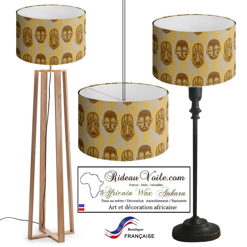 Tissu ameublement imprimé Africain mètre fourniture accessoire décoration rideau