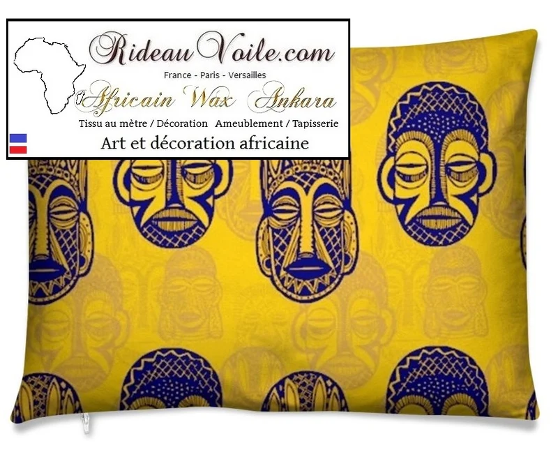 Tissu ameublement imprimé Africain mètre Ankara traditional home interior african