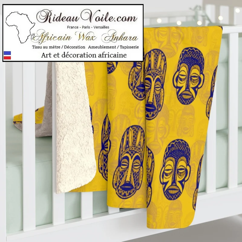 Tissu ameublement imprimé Africain mètre Ankara traditional home interior african