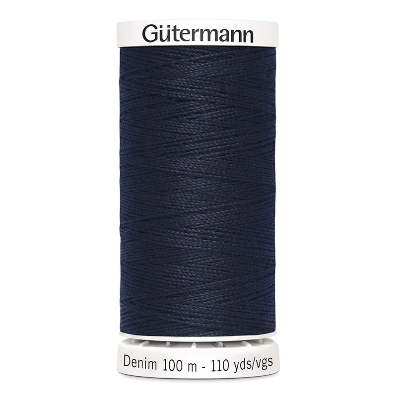 Gütermann | Fil | Jeans | 100 m | #6950 | Bleu Foncé