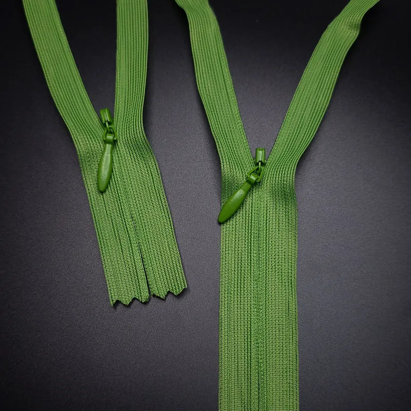 Fermeture éclair invisible à bout fermé | 9" / 23 cm