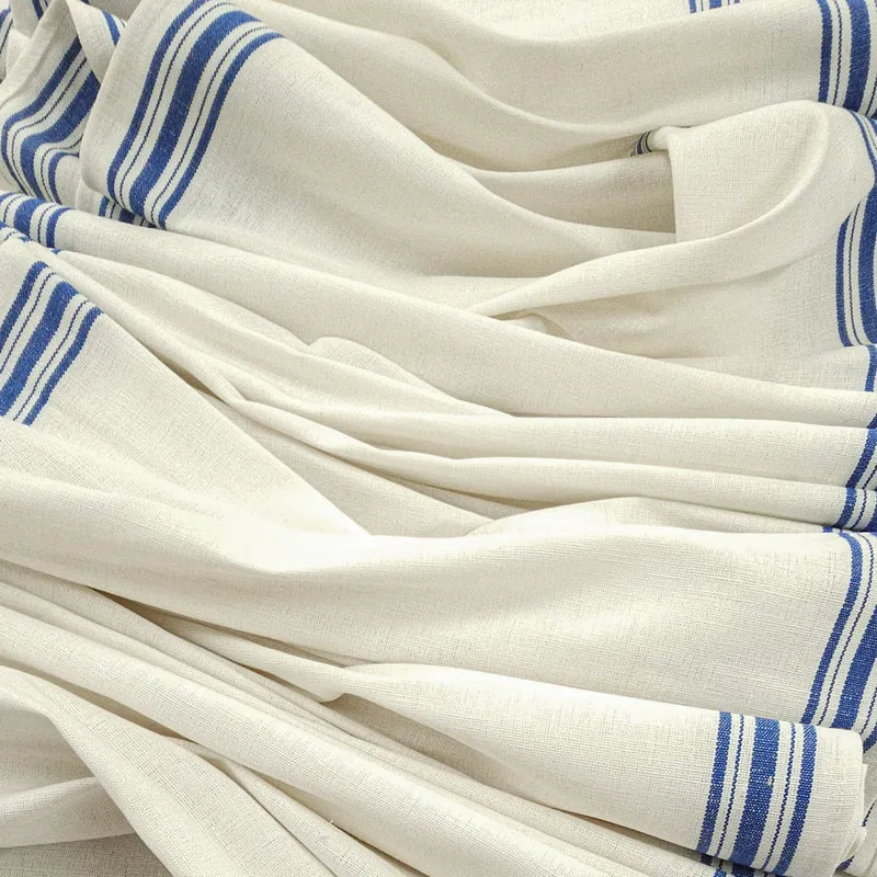 Tissu pour linge à vaisselle | Lin & Coton | Rayures Classiques