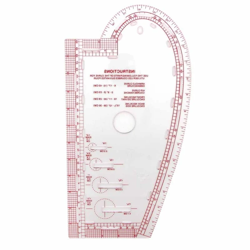 SEW EASY | Règle de courbe