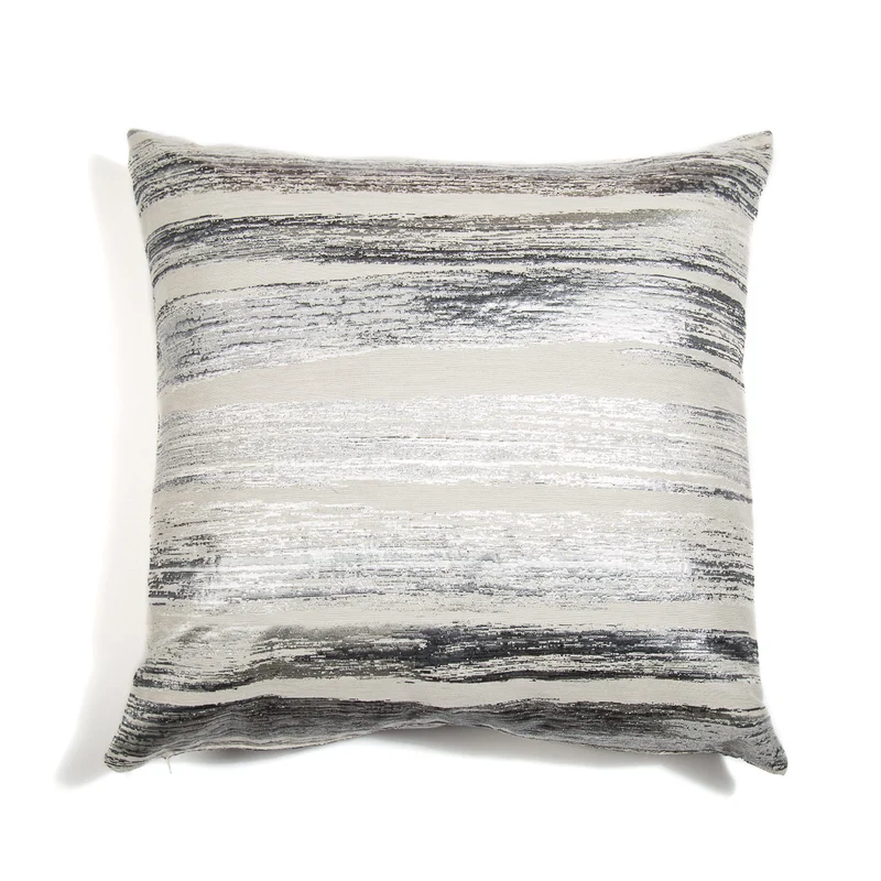 Cuscino d'arredo in Raso Jacquard Dolce-vita-riga Caleffi Moderno