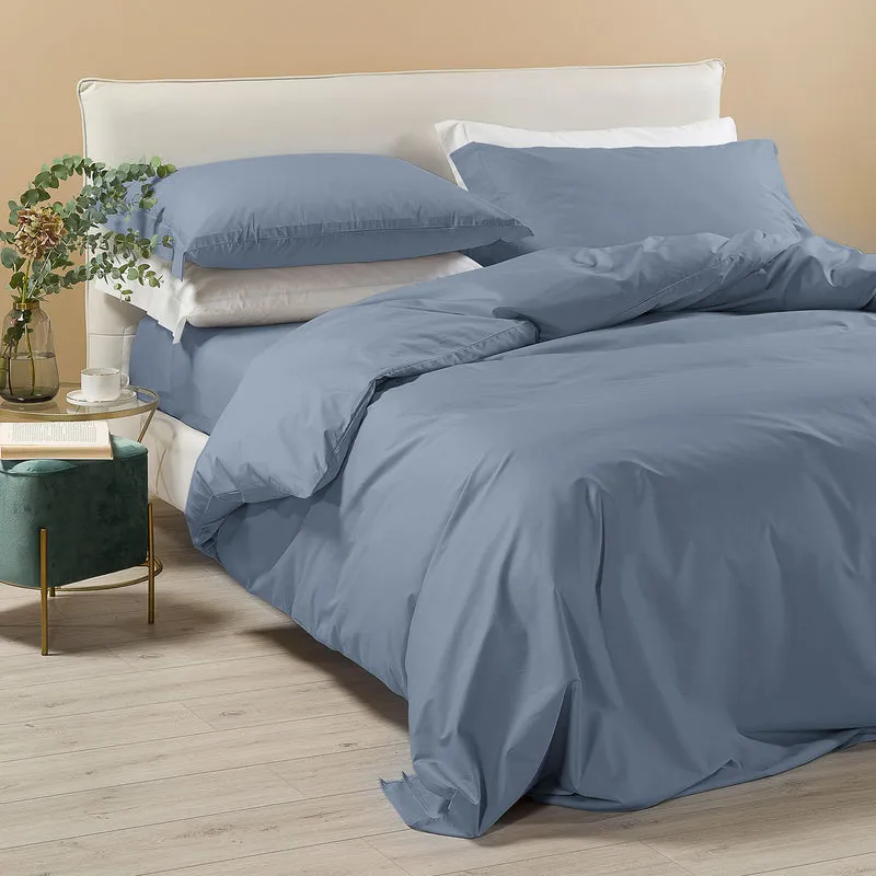 Completo Copripiumino Diamante in Percalle