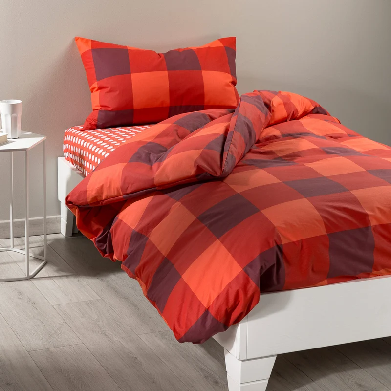 Copripiumino con federe in Cotone Campus Caleffi Kids Geometrico