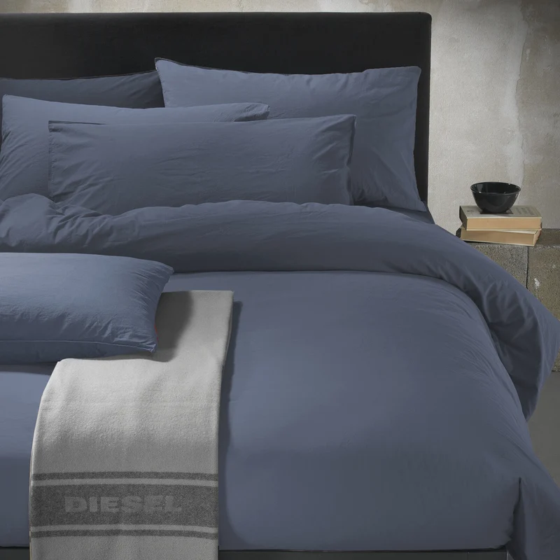 Copripiumino con federe solid stone in Cotone