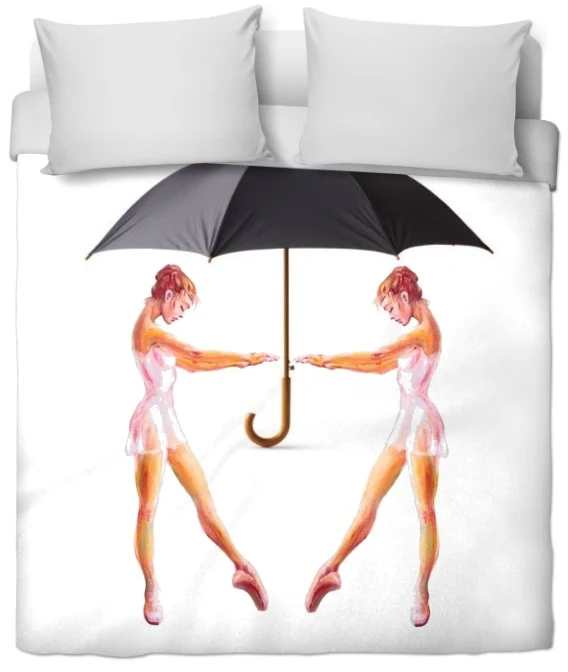 Tissu au mètre rideau motif danseuse étoile couette coussin sur mesure