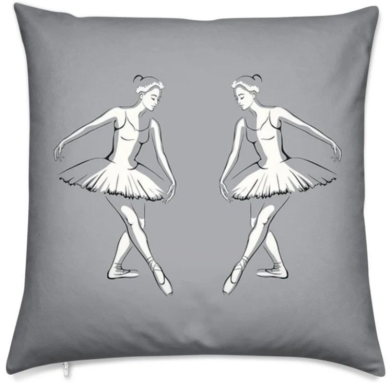 Tissu au mètre motif imprimé danseuse étoile Tutu justaucorps rideau couette voilage