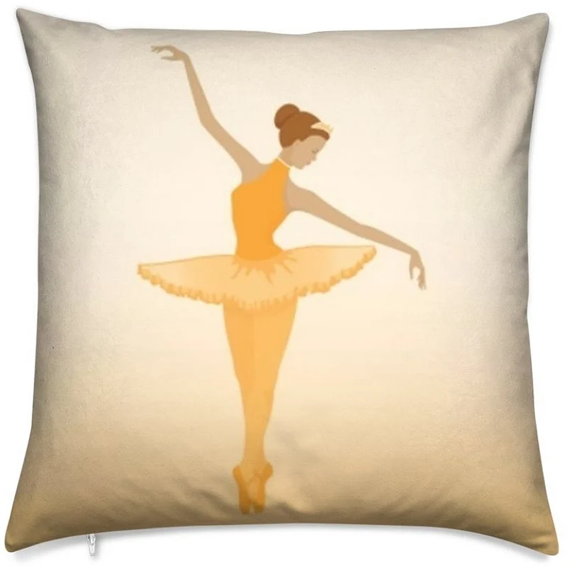 Tissu ameublement mètre imprimé danseuse étoile classique rideau couette voilage