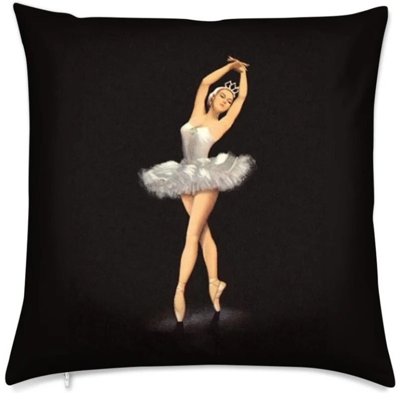 Rideauvoile Tissu au mètre motif Danseuse Classique étoile Ballet Lac des Cygnes Opéra