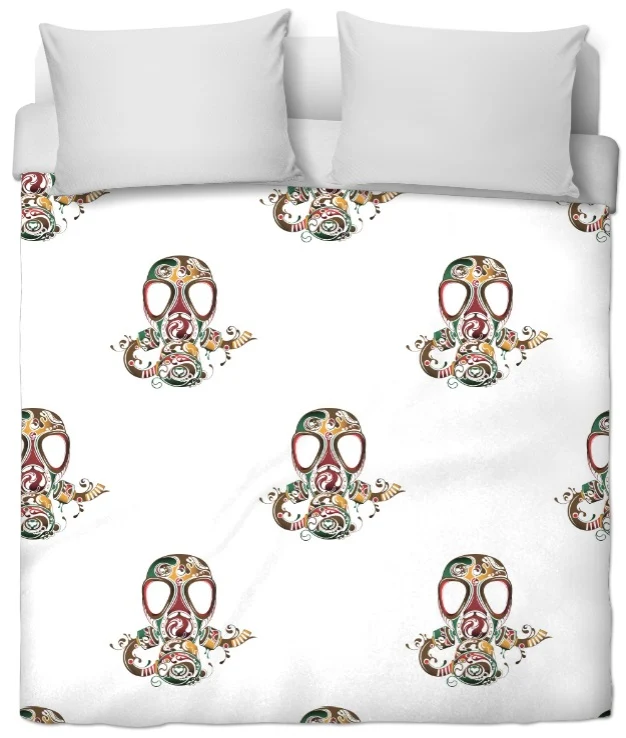 Tissu au mètre motif tag Graffiti masque sur rideau coussin couette