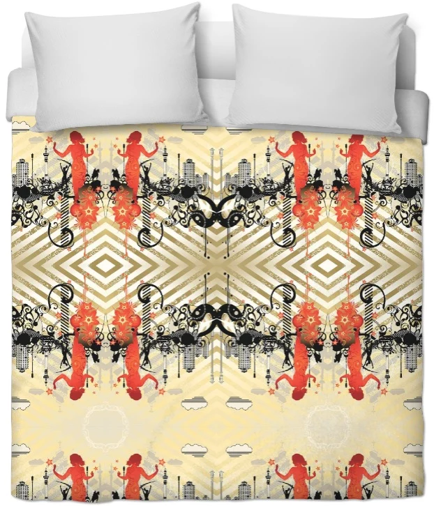 Tissu au mètre motif ado jeune fille design Graffiti Street Art rideau coussin couette