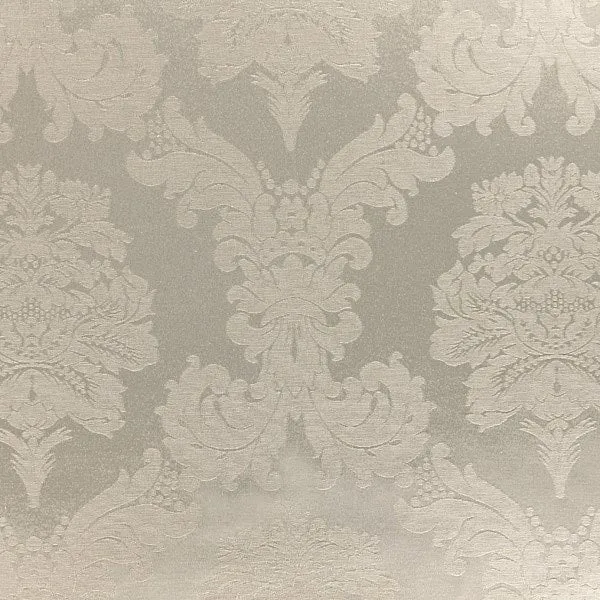Editeur tissu jacquard Damasco ameublement mètre Baroque rideau gris argent