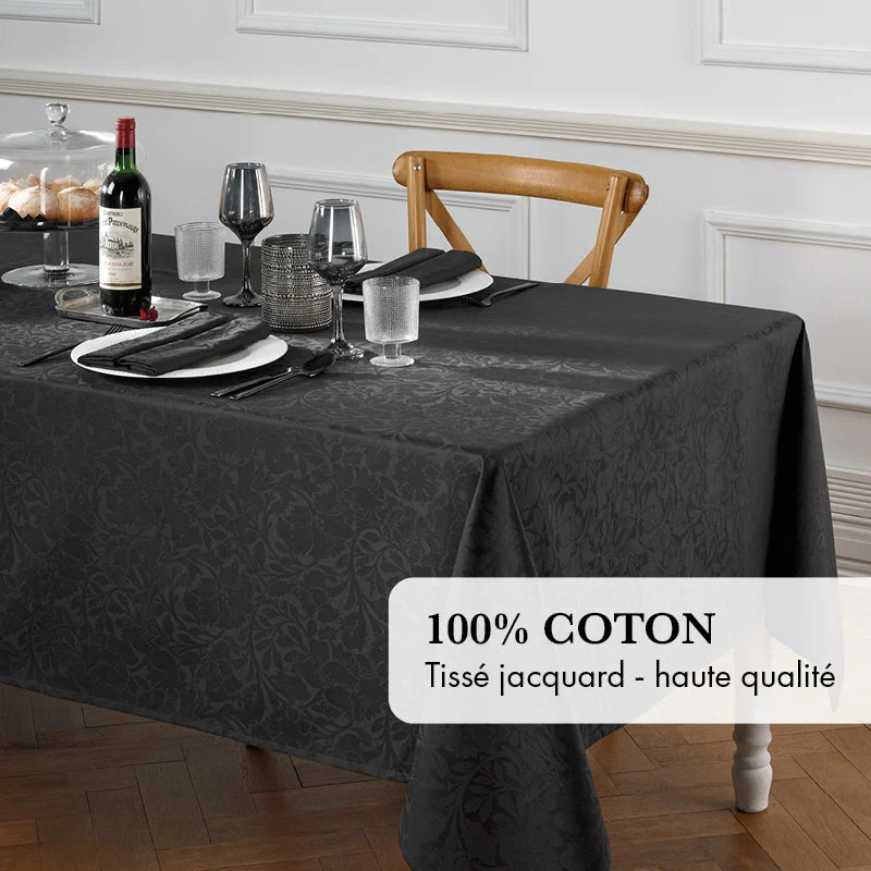 Elégance à table - Gris foncé