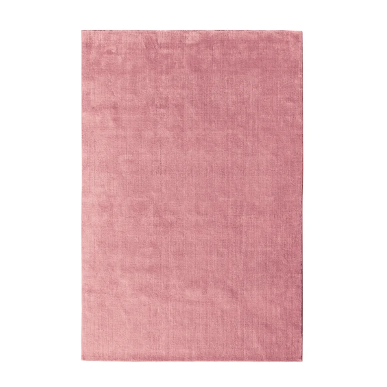 Tapis 100% laine Nouvelle-Zélande sur-mesure • Rose pâle