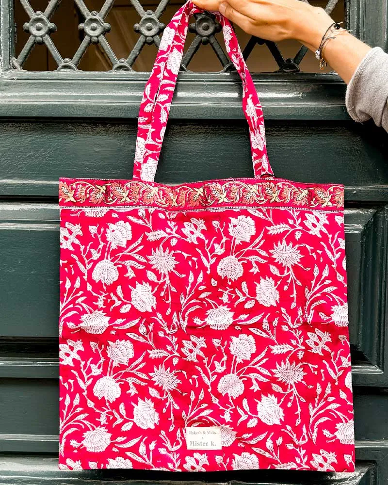 Tote Bag Rakesh rouge