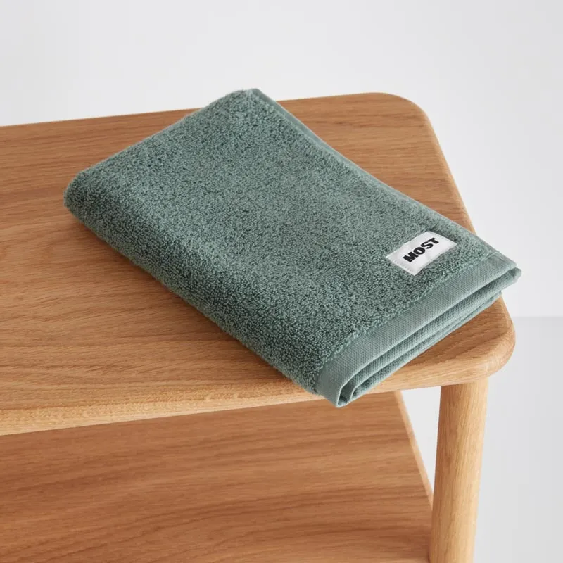 Serviette de bain • Vert Bouteille
