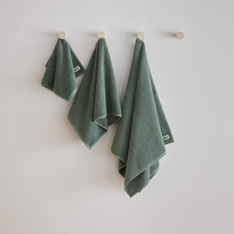 Serviette de bain • Vert Bouteille