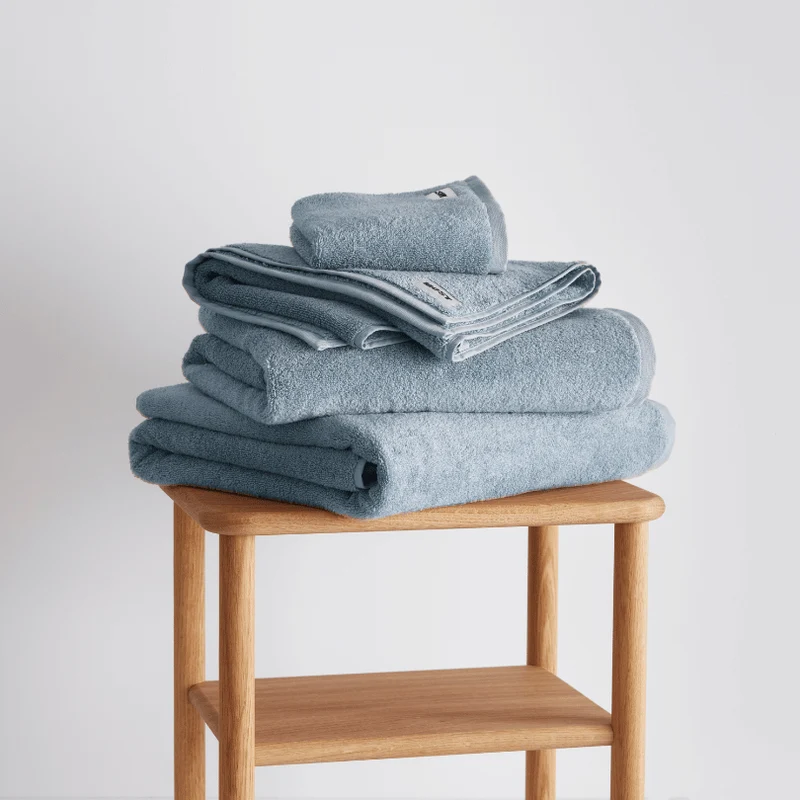 Serviette de bain • Bleu Glacier