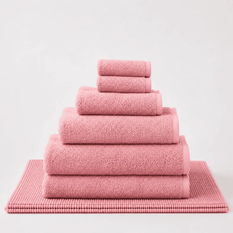Set de bain • Rose pâle