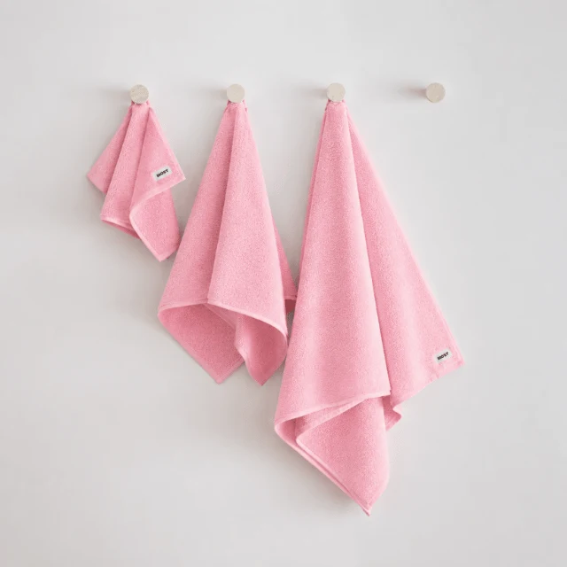 Serviette de bain • Rose pâle