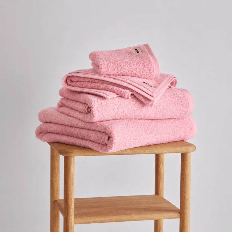 Serviette de bain • Rose pâle