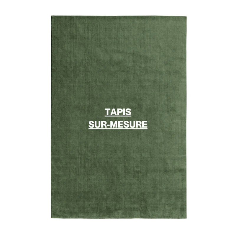 Tapis 100% laine Nouvelle-Zélande sur-mesure • Forêt
