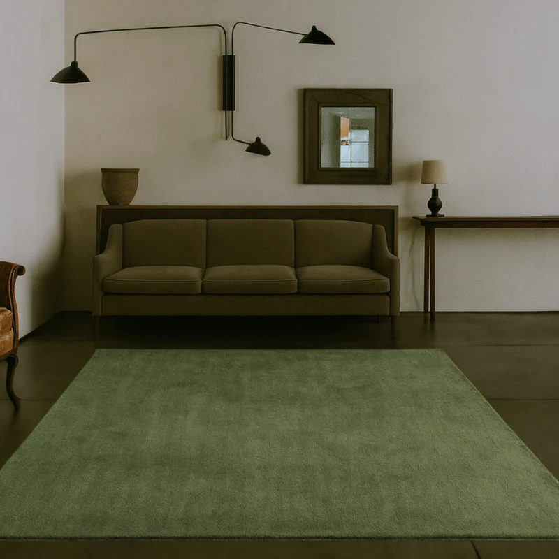 Tapis 100% laine Nouvelle-Zélande sur-mesure • Mousse