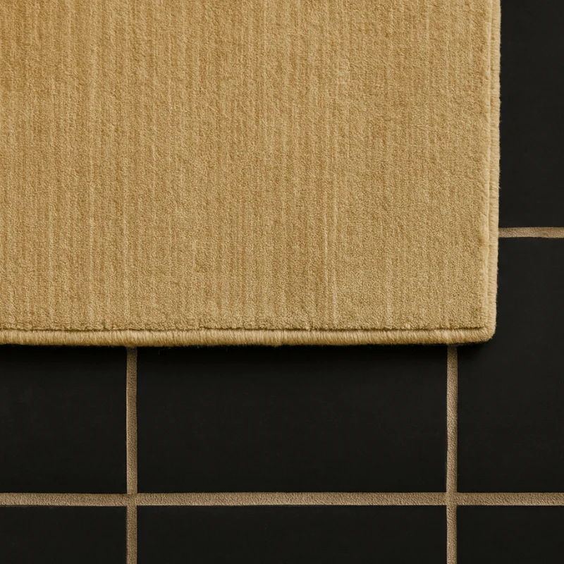 Tapis 100% laine Nouvelle-Zélande sur-mesure • Miel