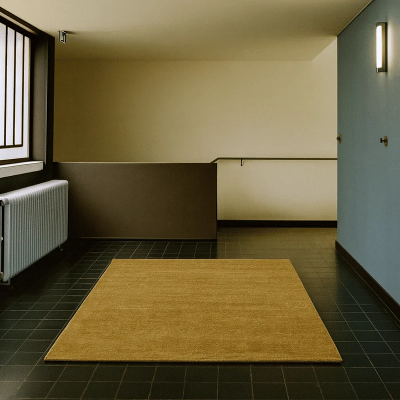 Tapis 100% laine Nouvelle-Zélande sur-mesure • Miel