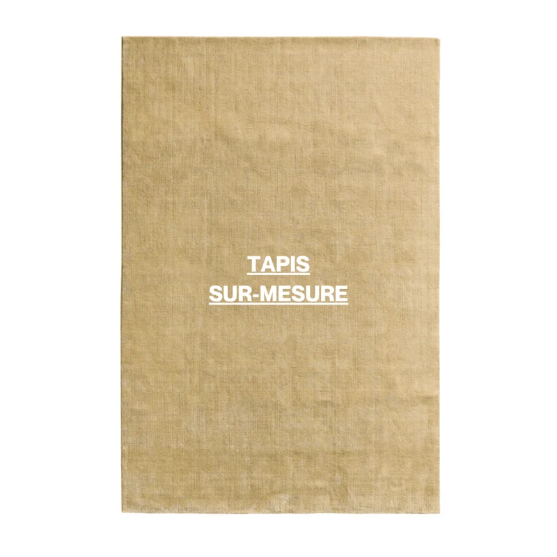 Tapis 100% laine Nouvelle-Zélande sur-mesure • Beurre