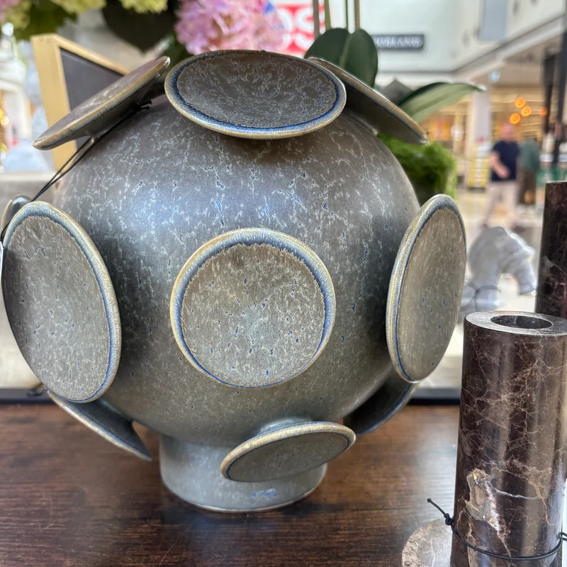 Cosmo - Ceramic Green Moss Vase