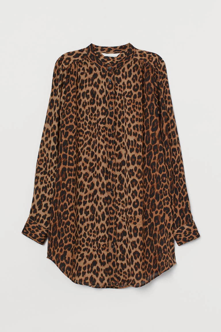 Panterprint blouse