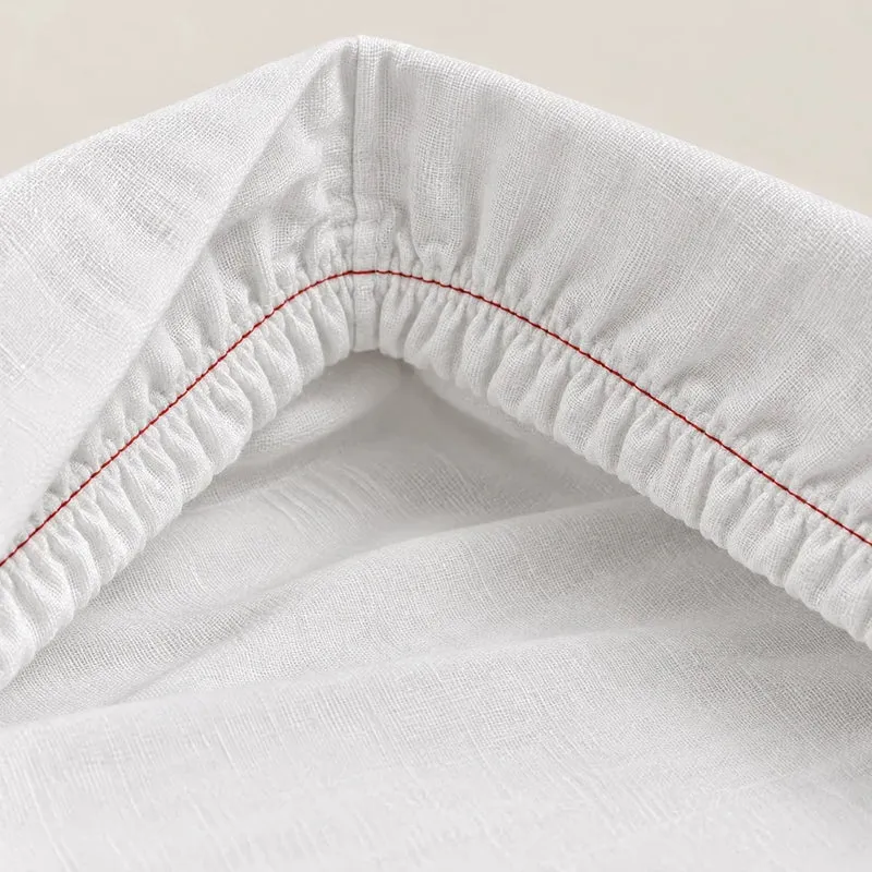Drap-housse hôtel en percale de coton 200 TC