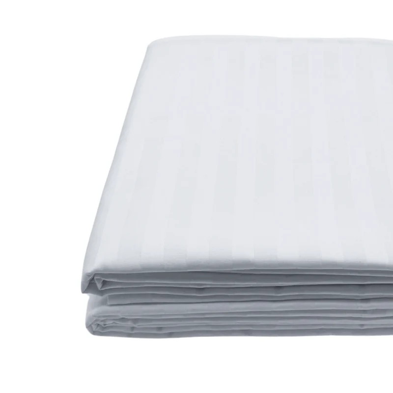 Housse de couette Bandes Satinées 200 TC - Gamme Confort Hôtel